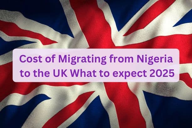 Cost of Migrating from Nigeria to the UK What to expect in 2025