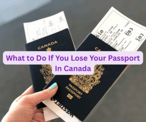 What to Do If You Lose Your Passport In Canada