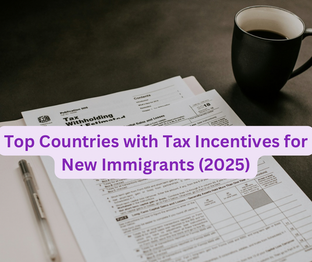 Top Countries with Tax Incentives for New Immigrants (2025)