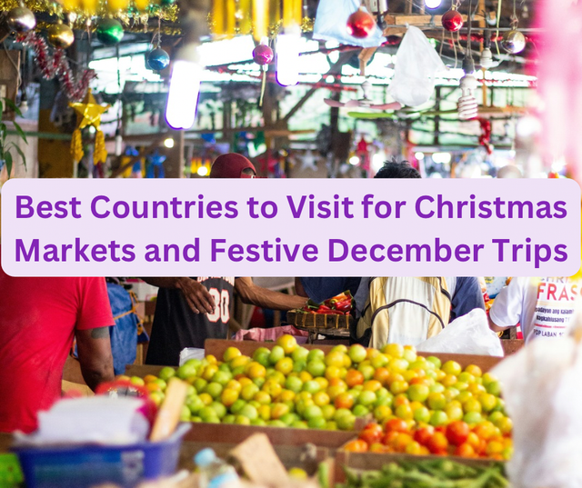 Best Countries to Visit for Christmas Markets and Festive December Trips