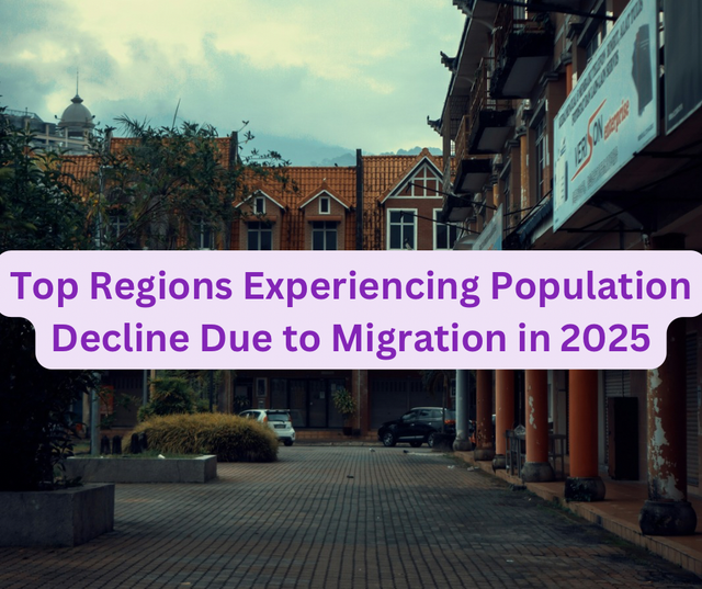 Top Regions Experiencing Population Decline Due to Migration in 2025