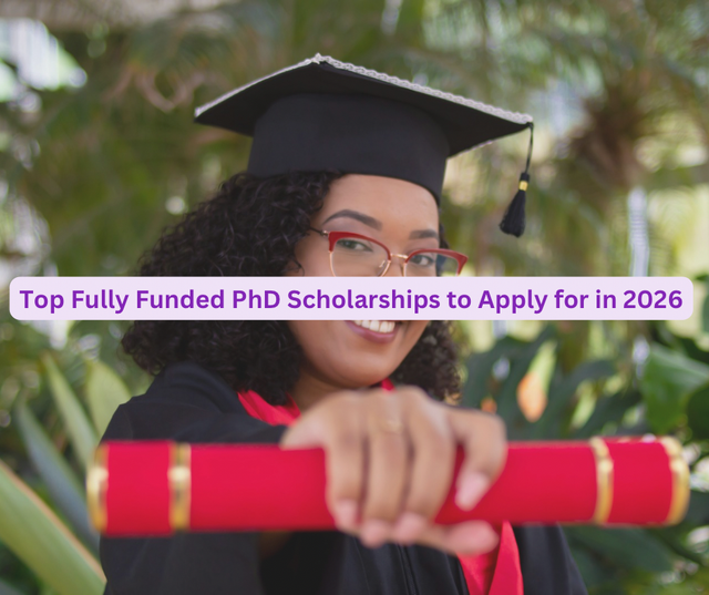 Top Fully Funded PhD Scholarships to Apply for in 2026